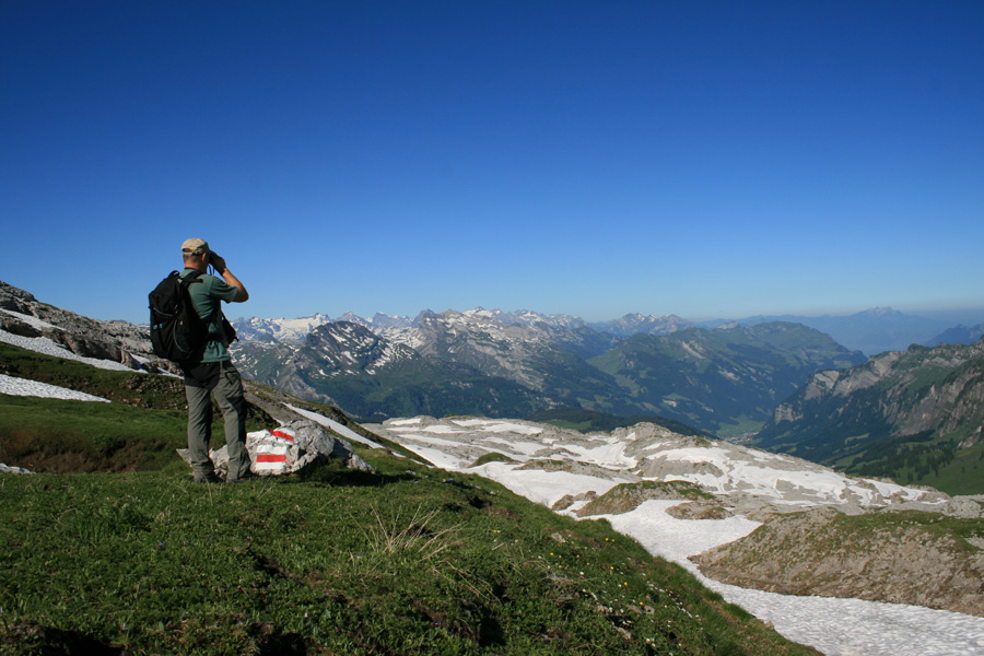 Herrliches Alpenpanorama